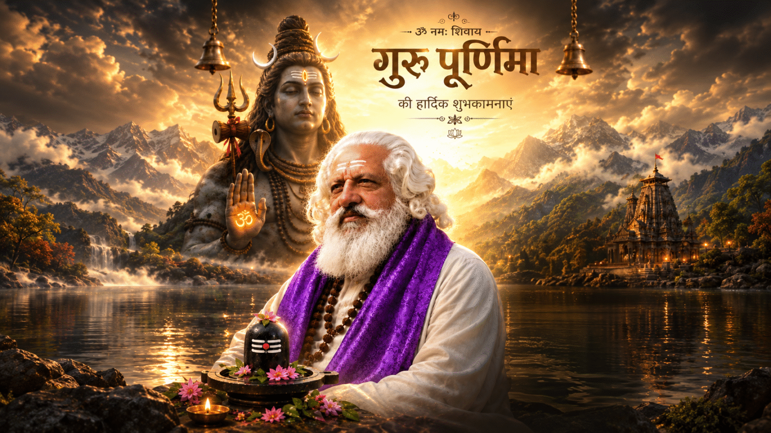 Guru Purnima landscape Kriya Yoga